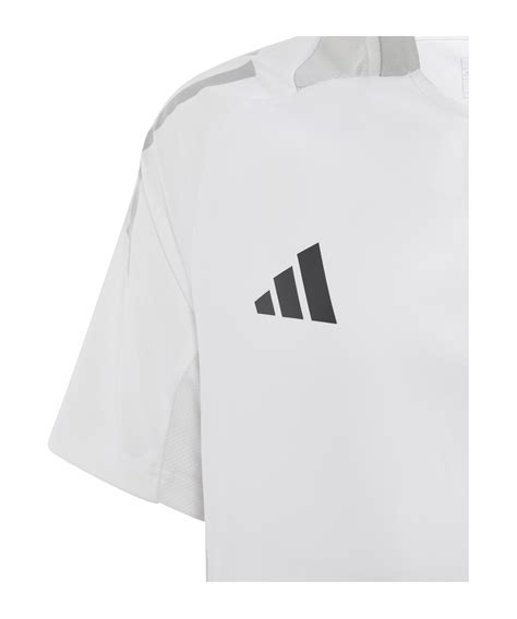 radlertrikot kinder weiß adidas|adidas Tiro 24 Trikot Kids Weiss Schwarz .